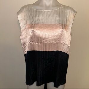 Vintage August Max Woman Sleeveless Blouse